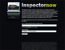 Tablet Screenshot of inspectornow.com